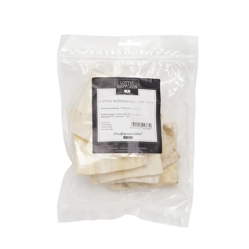 LOTTIS HÄPPCHEN Büffelkauchips light 200 g Schnäppchen